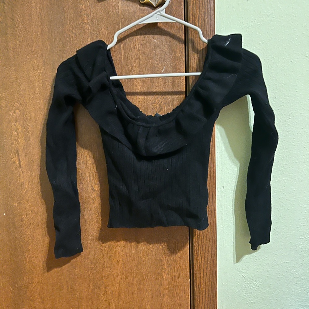 Forever 21 ruffled sweater